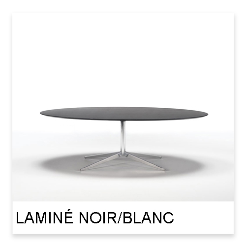 Florence Knoll Table Florence Lamin&eacute; Noir