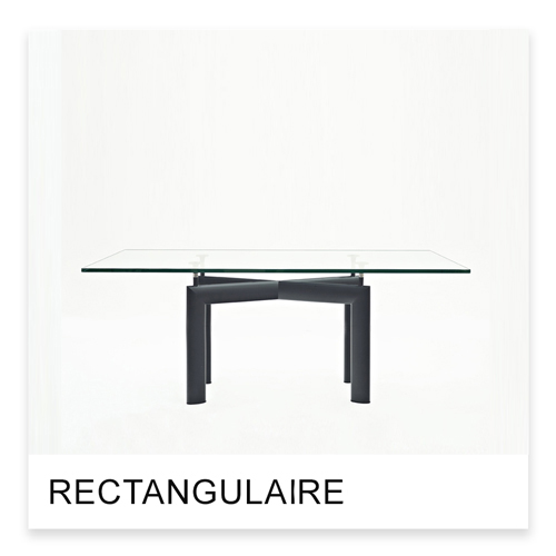 Lecorbusier Table Tube d&rsquo;Avion rectangulaire