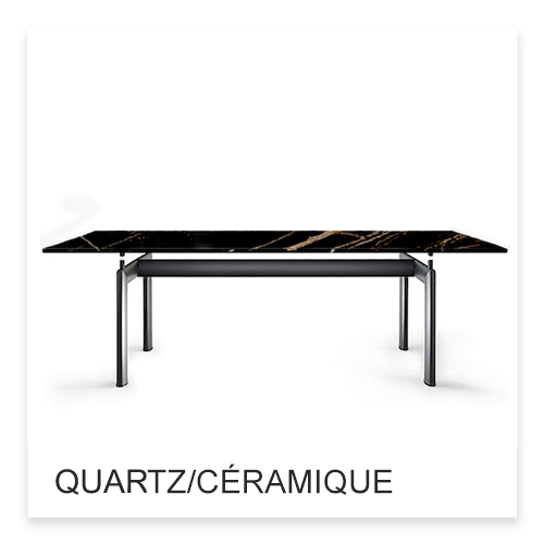Table Tube d'Avion en quartz ou en c&eacute;ramique