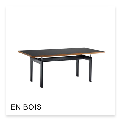 Lecorbusier Table Tube d&rsquo;Avion en bois