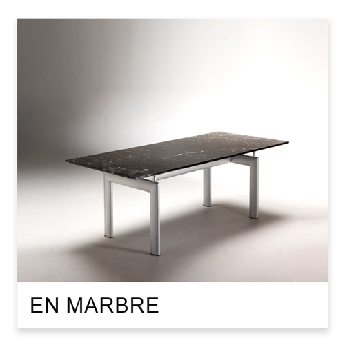 Lecorbusier Table Tube d&rsquo;Avion en marbre