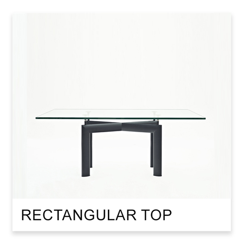 Lecorbusier Tube d&rsquo;Avion Table with rectangular top