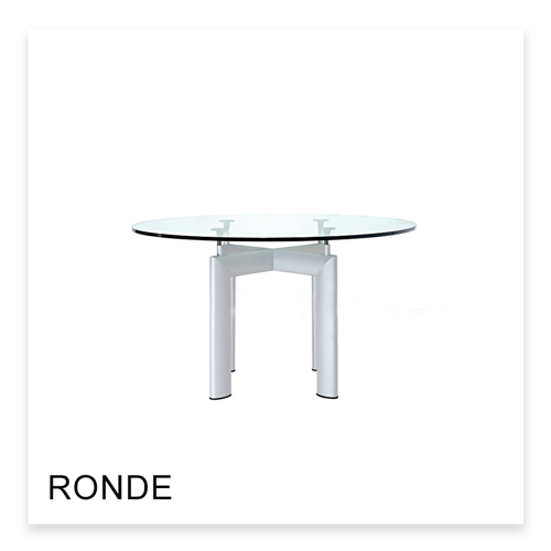 Lecorbusier Table Tube d&rsquo;Avion ronde